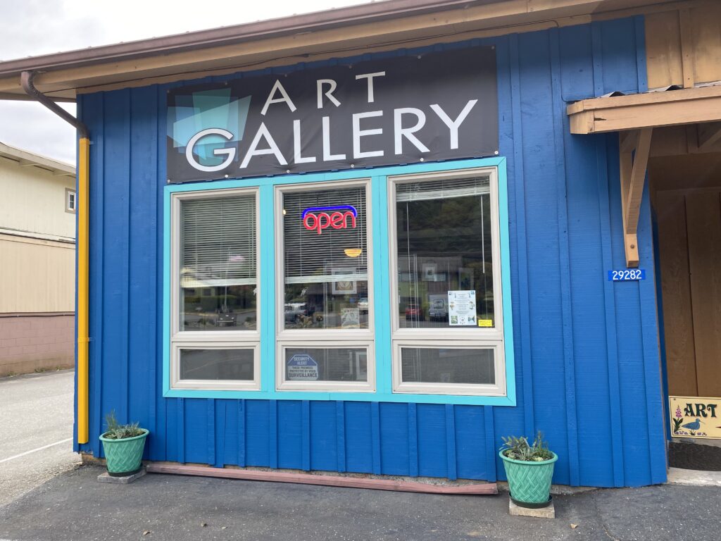 Blue Raincoat Gallery storefront